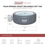 Coleman Palm Springs Smart AirJet Inflatable Hot Tub