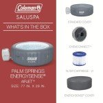 Coleman Palm Springs Smart AirJet Inflatable Hot Tub