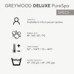 Intex PureSpa Deluxe Inflatable Spa Set for 4