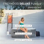 Intex PureSpa Deluxe Inflatable Spa Set for 4