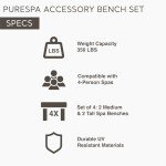 Intex PureSpa Benches for 4-Person Spas
