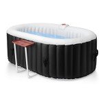 Edostory Portable Inflatable Hot Tub for 2