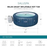 Bestway SaluSpa Milan AirJet Portable Hot Tub