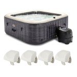 Intex PureSpa Plus 6-Person Inflatable Hot Tub