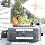 Intex PureSpa Plus Inflatable Square Hot Tub Spa