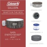 Coleman Napa 5-7 Person Inflatable AirJet Hot Tub