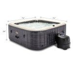 Intex PureSpa Plus 6-Person Inflatable Hot Tub
