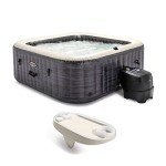 Intex PureSpa Plus Inflatable Square Hot Tub with LED Tray