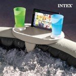 Intex PureSpa Plus Inflatable Square Hot Tub with LED Tray