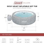 Coleman Sicily Inflatable Hot Tub for 5-7 People