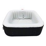 ALEKO Inflatable Jetted Bubble Hot Tub Spa