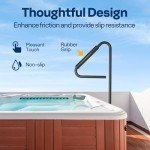 VIVOHOME Adjustable Hot Tub Safety Handrail