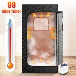 Portable Home Sauna Tent with 3L Steamer