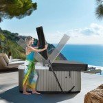 Adjustable Hot Tub Cover Lift Bar System
