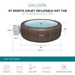 Bestway SaluSpa St Moritz 5-7 Person Inflatable Hot Tub