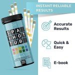 6-in-1 Hot Tub & Pool Water Test Strips