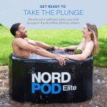 NordPod Elite Portable Ice Bath Tub for Two