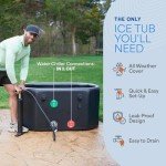 NordPod Elite Portable Ice Bath Tub for Two