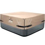 Premium Hot Tub Cover Protector - 85 x 85 Inch