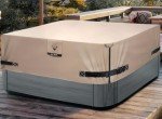 Premium Hot Tub Cover Protector - 85 x 85 Inch