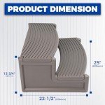 ECOTRIC 2-Step Hot Tub Spa Step Stool