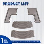 ECOTRIC 2-Step Hot Tub Spa Step Stool