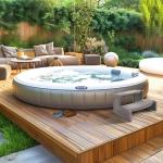 ECOTRIC 2-Step Hot Tub Spa Step Stool