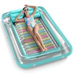 Jasonwell 4-in-1 Inflatable Tanning Pool Float