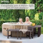 Intex PureSpa Bench Set for 4 Person Spas