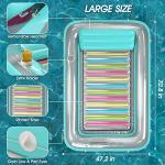 Jasonwell 4-in-1 Inflatable Tanning Pool Float