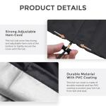 Waterproof Round Hot Tub Cover, 79" Diameter