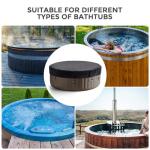 Waterproof Round Hot Tub Cover, 79" Diameter