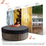 Waterproof Round Hot Tub Cover, 79" Diameter