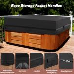 Birodeko Heavy Duty Waterproof Hot Tub Cover 85x85