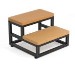 Y&M Waterproof Two Step Stool for Home Use