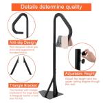 Adjustable Hot Tub Handrail, 360 Rotatable Safety