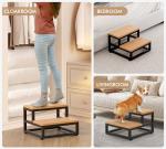 Y&M Waterproof Two Step Stool for Home Use