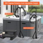 Adjustable Hot Tub Handrail, 360 Rotatable Safety