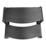 HECASA Slip-Resistant Spa Step Stool - Black
