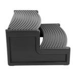 HECASA Slip-Resistant Spa Step Stool - Black