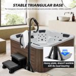 Adjustable Hot Tub Handrails with 360 Swivel