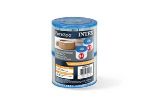 Intex PureSpa Type S1 Filter Cartridge, 2 Pack