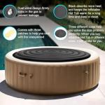 Round Inflatable Hot Tub Cover for Saluspa & Intex