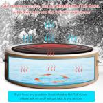 Round Inflatable Hot Tub Cover for Saluspa & Intex