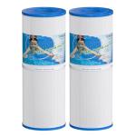TOREAD Spa Replacement Filter for Pleatco PRB25-IN, Unicel C-4326, Filbur FC-2375, FC-2370, R173429, 3005845, 17-2327, 100586, 33521, 25392, 817-2500, Guardian 413-106, 5X13 Drop in Spa Filter, 2 Pack