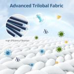 Beckacher FC-2402 Hot Tub Spa Filter, Compatible with Watkins 303279, PFF42TC-P4, 78460, FC-2402, Lifesmart, Freeflow, AquaTerra, Hydromaster, Grandmaster, Simplicity, Bermuda Hot Tub Filters, 2 Pack