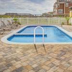 HomiShare Aluminum Dock Handrail, 24" x 13" Dock Boarding Handrail, Dock & Boat Aluminum Safety Grab Bar, 36in Swimming Pool Handrail & Hot Tub Handrail, Silver