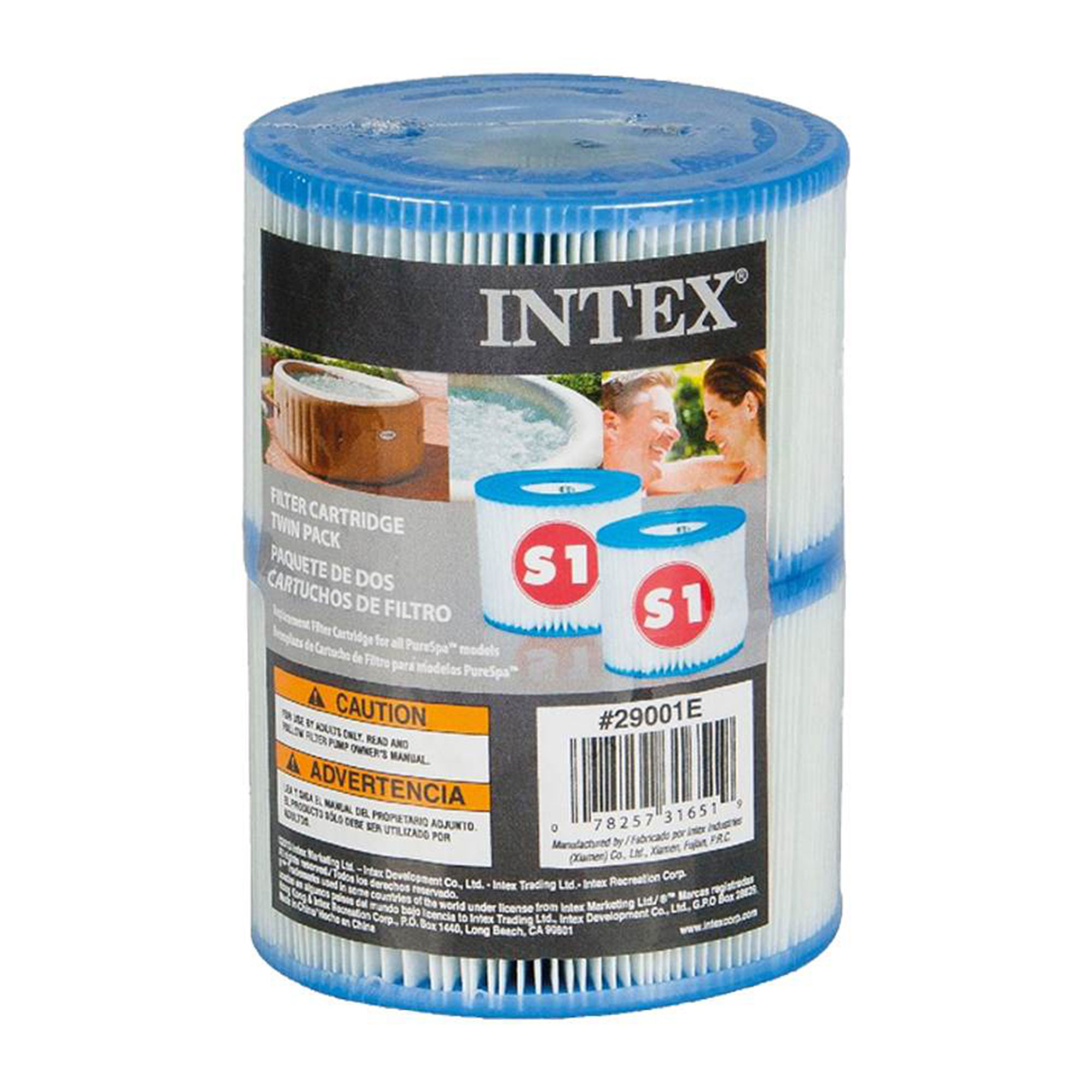 12-Pack Intex S1 Spa Filter Cartridges