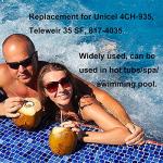 PWW35L Hot Tub Filter Cartridge Filter Compatible with Unicel 4CH-935 Waterway 817-4035 Teleweir 35 SF, Pool & Spa Filter, 2 Pack