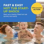 FROG Jump Start for Hot Tubs - Start-Up Chlorine Shock Removes Organic Contaminants & Establishes Chlorine Level - Hot Tub Set Up & Treatment - 1 Pack